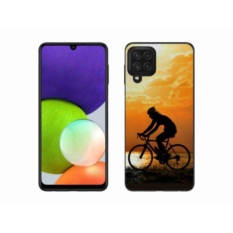 Gél borítás mmCase Samsung Galaxy A22 4G - kerékpározás