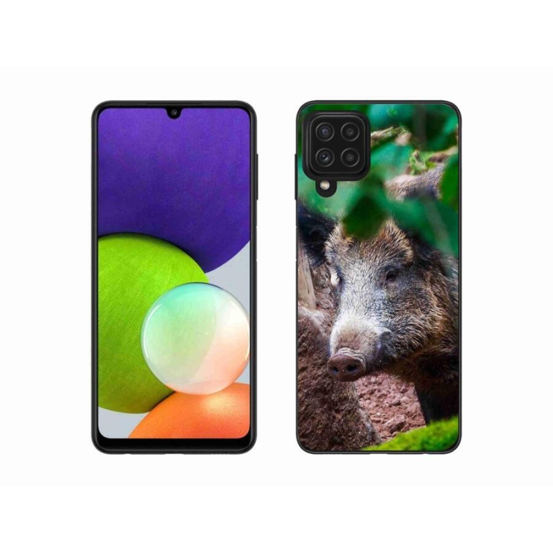 Gél borítás mmCase Samsung Galaxy A22 4G - vaddisznóhoz