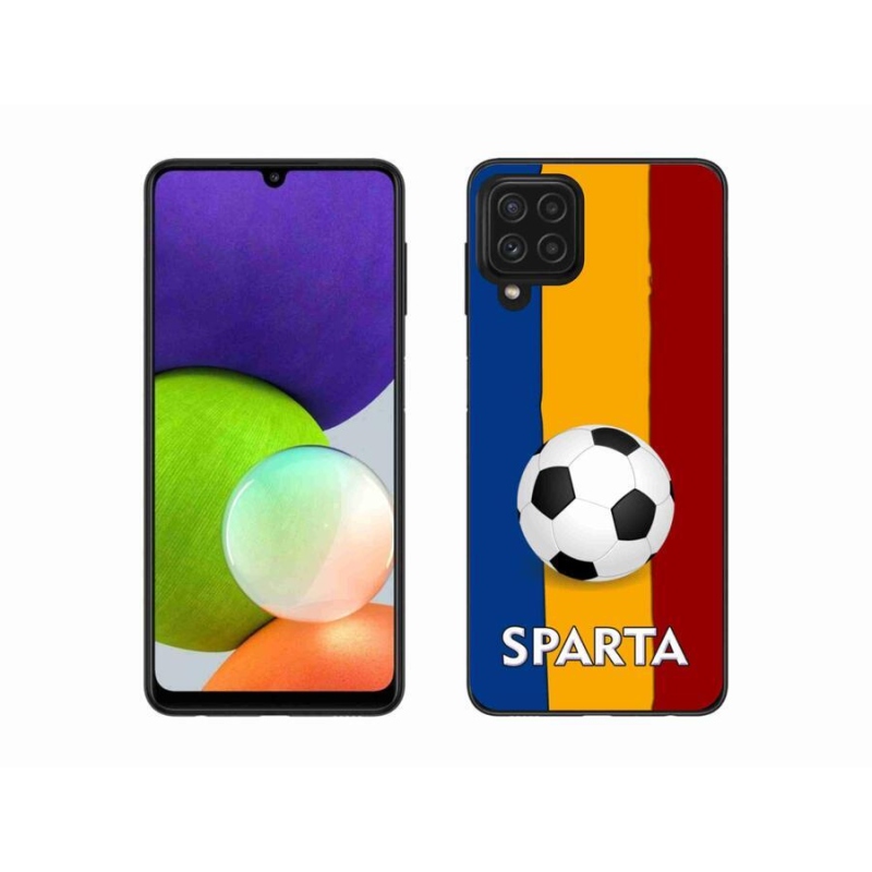 Gél borítás mmCase Samsung Galaxy A22 4G - labdarúgás 1