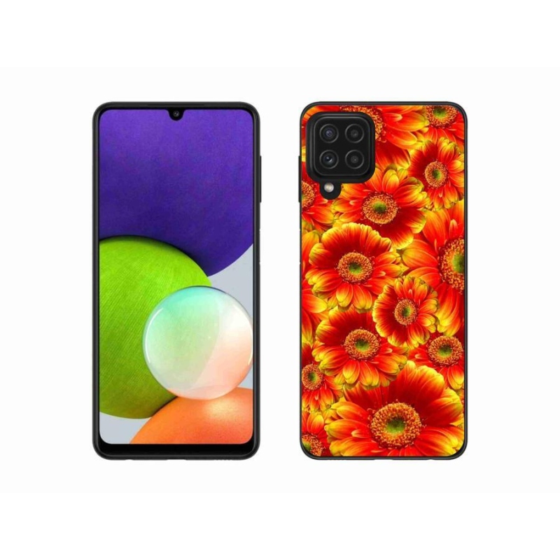 Zselés borítás mmCase Samsung Galaxy A22 4G - gerbera 1