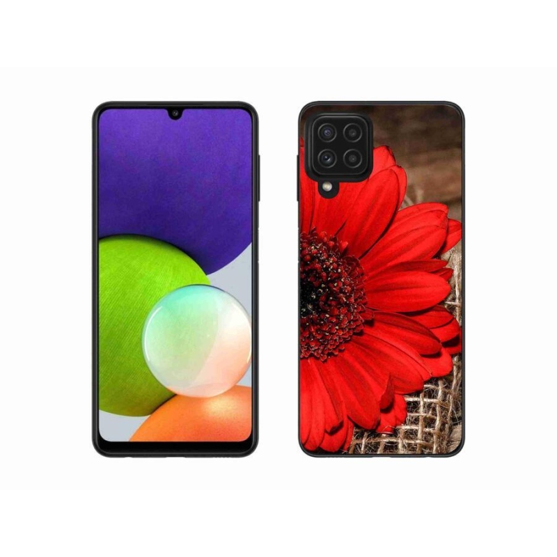 Gél borítás mmCase Samsung Galaxy A22 4G - gerbera