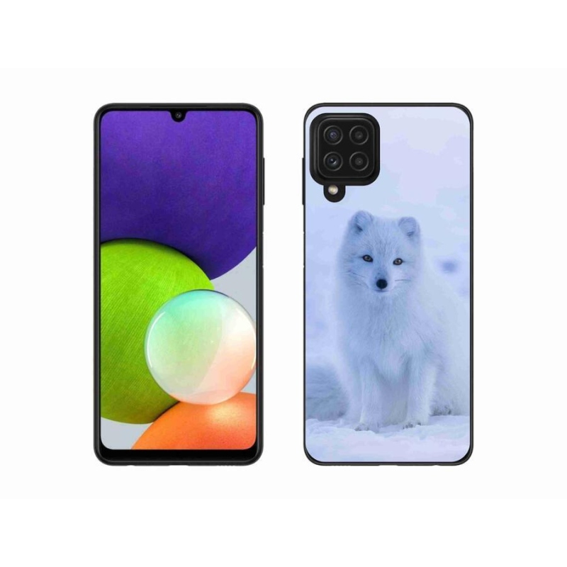 Zselés borítás mmCase Samsung Galaxy A22 4G - polár róka