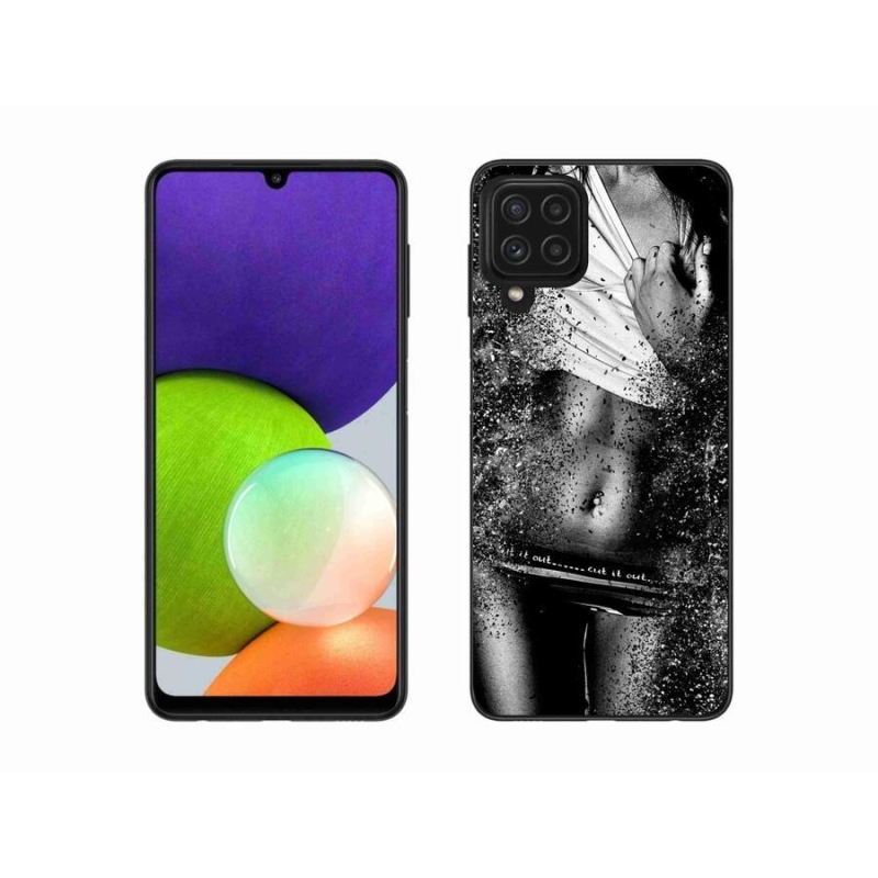 Gél borítás mmCase Samsung Galaxy A22 4G - szexi nő 1