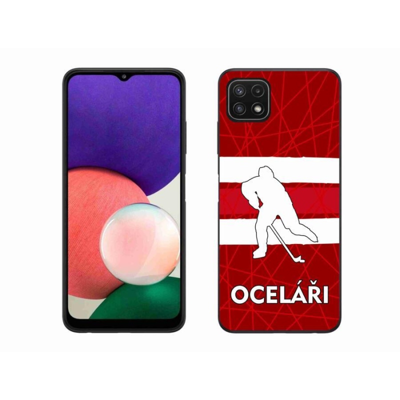 Gél borítás mmCase Samsung Galaxy A22 5G - Acélsárgák