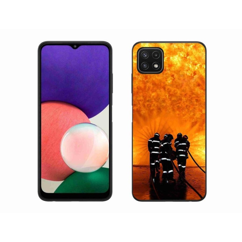 Zselés borítás mmCase Samsung Galaxy A22 5G - tűz