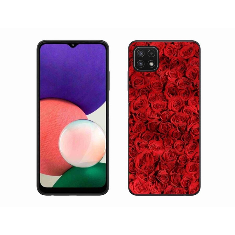 Zselés borítás mmCase Samsung Galaxy A22 5G - rózsaszínű
