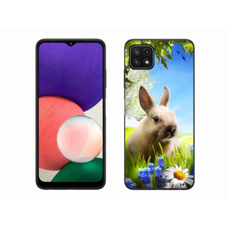 Zselés borítás mmCase Samsung Galaxy A22 5G - nyuszi