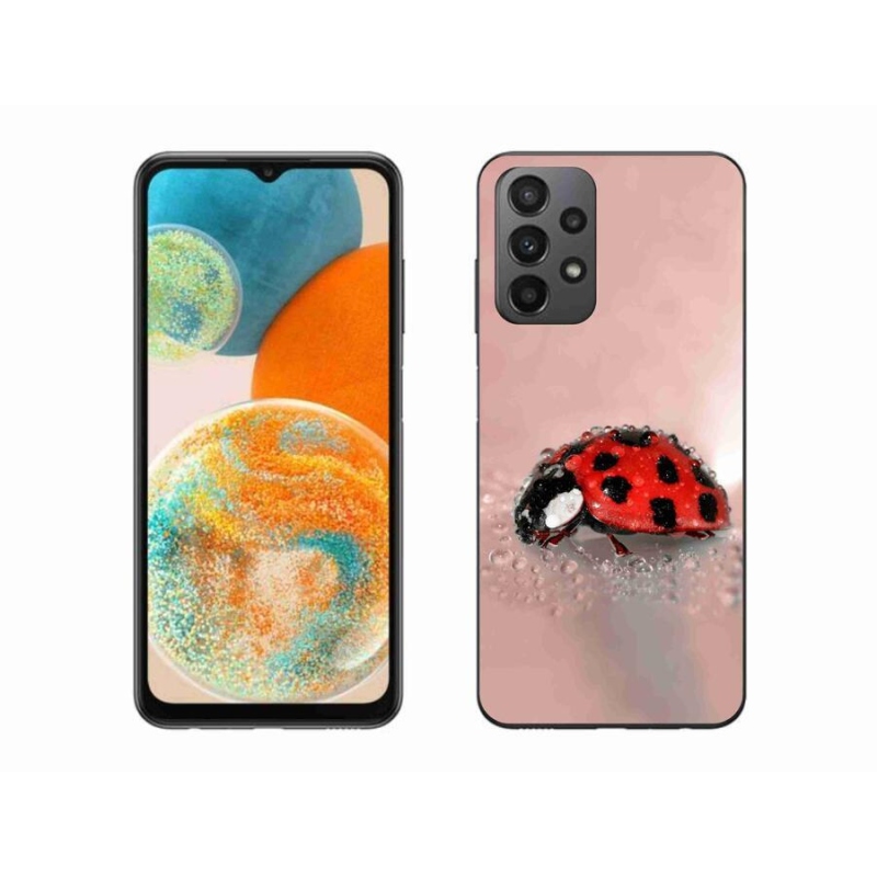 Gél védőhuzat mmCase Samsung Galaxy A23 4G/5G készülékhez - katicabogár