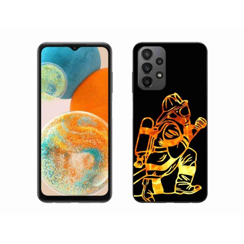 Gél borítás mmCase Samsung Galaxy A23 4G/5G - tűzoltó 1