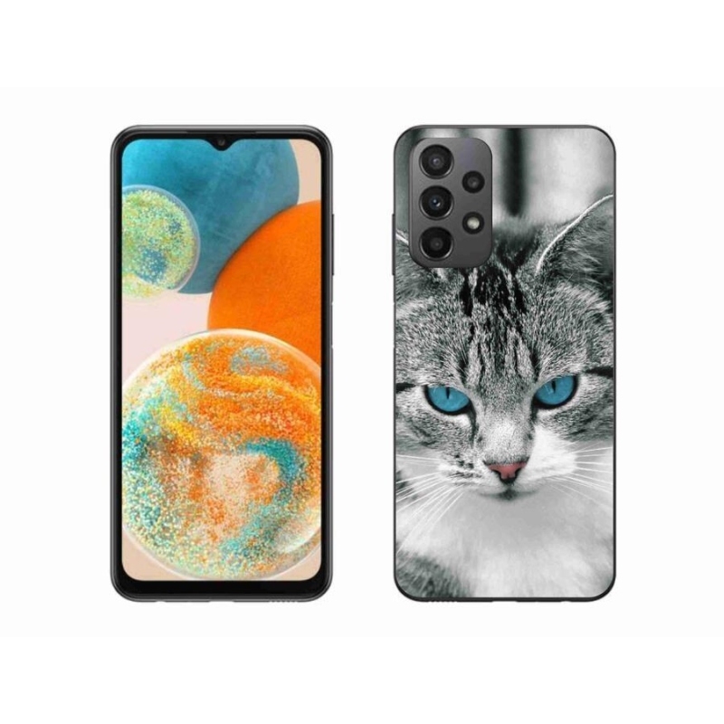 Zselés borítás mmCase Samsung Galaxy A23 4G/5G - macskaszem 1