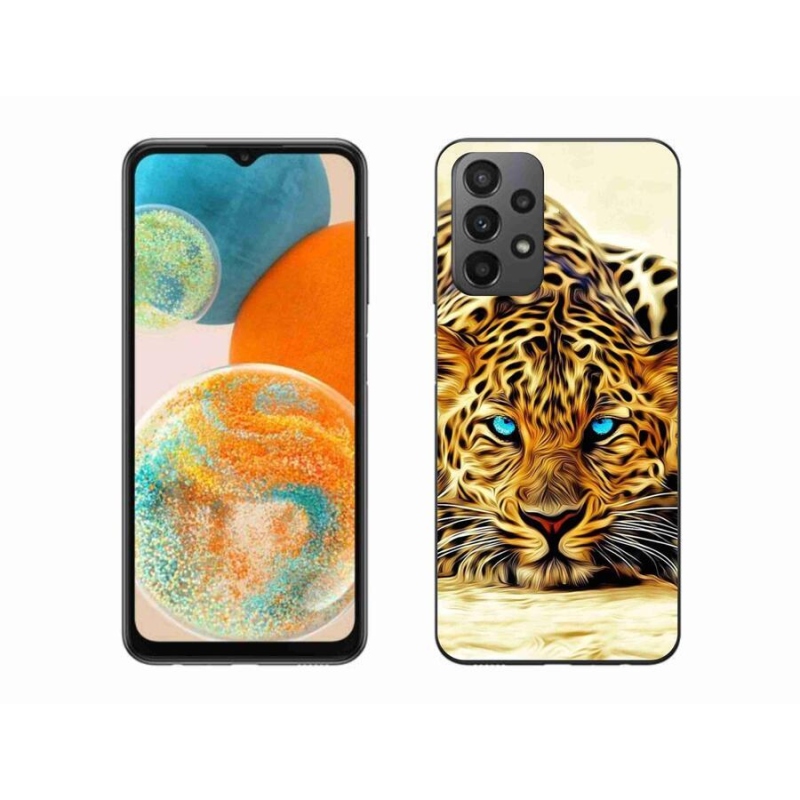 Zselés borítás mmCase Samsung Galaxy A23 4G/5G készülékhez - rajzfilm tigris