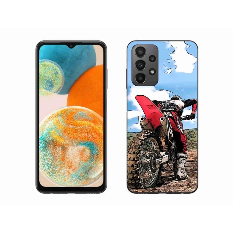 Gél védőburkolat mmCase Samsung Galaxy A23 4G/5G - moto