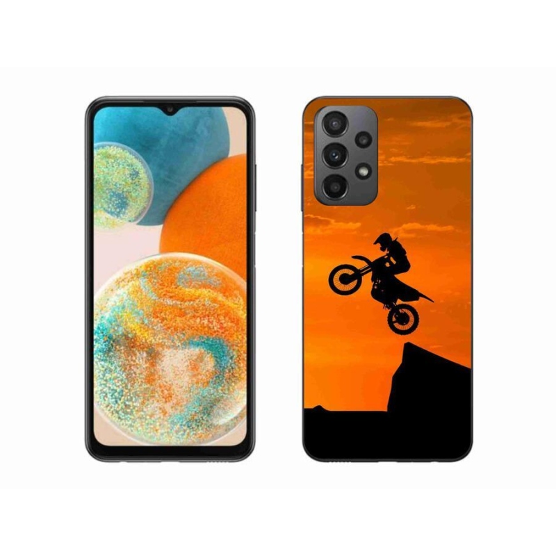 Zselés borítás mmCase Samsung Galaxy A23 4G/5G - motocross