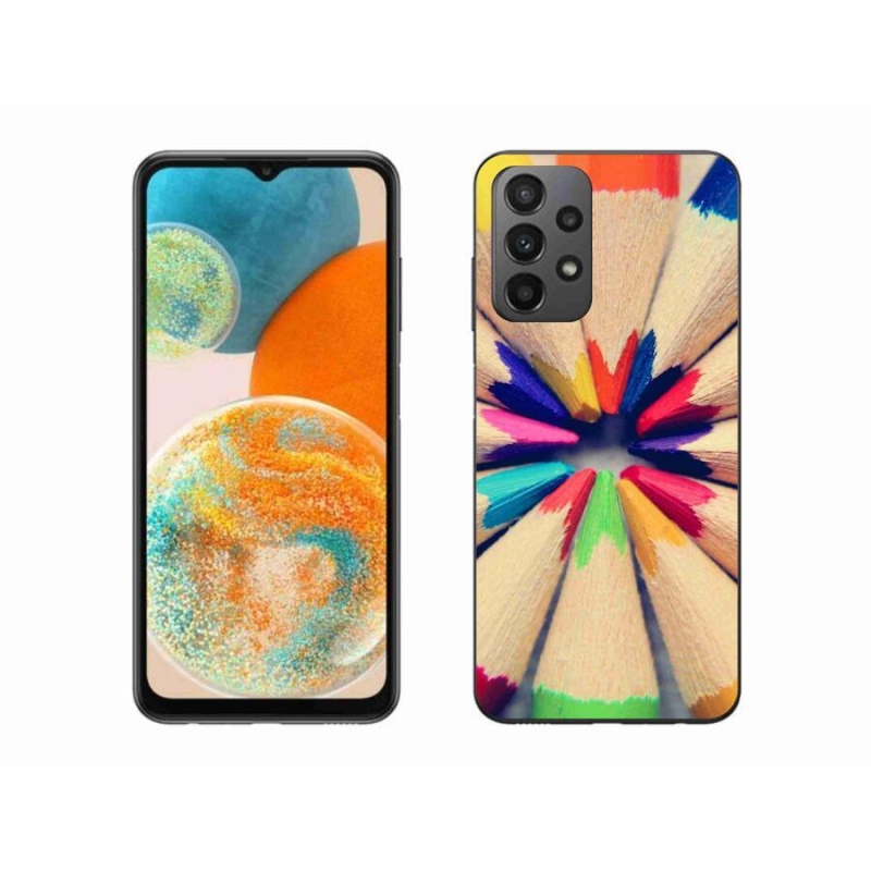 Gél védőhuzat mmCase Samsung Galaxy A23 4G/5G - zsírkrétákhoz