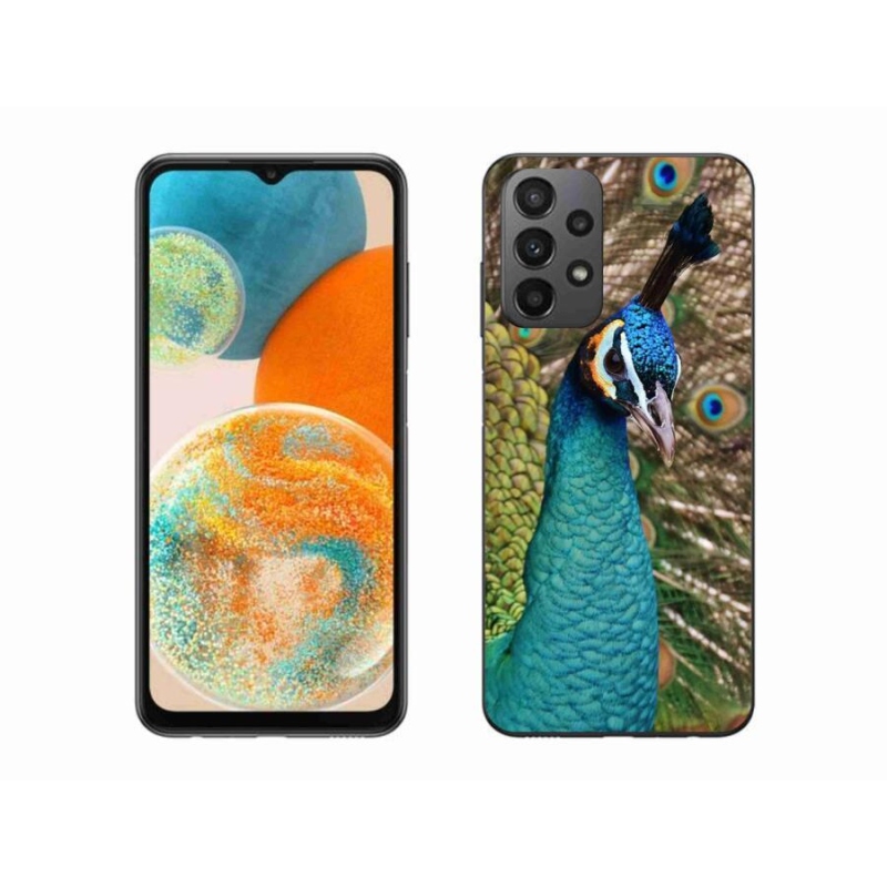 Gél védőhuzat mmCase Samsung Galaxy A23 4G/5G készülékhez - páva
