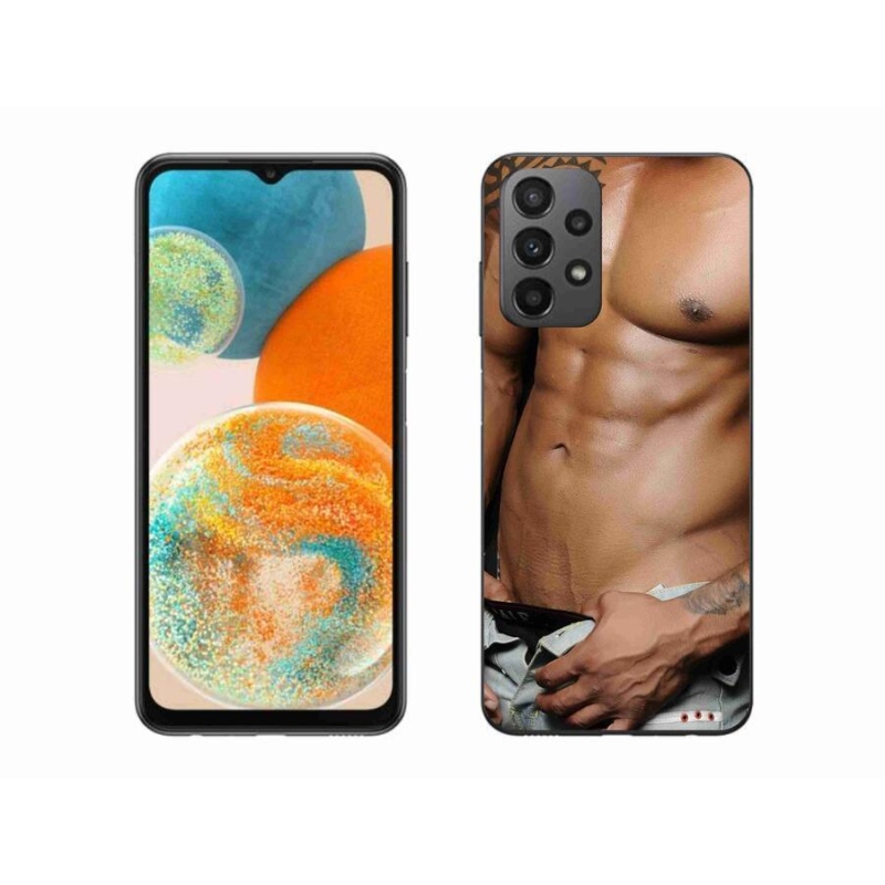Gél borítás mmCase Samsung Galaxy A23 4G/5G - szexi férfi