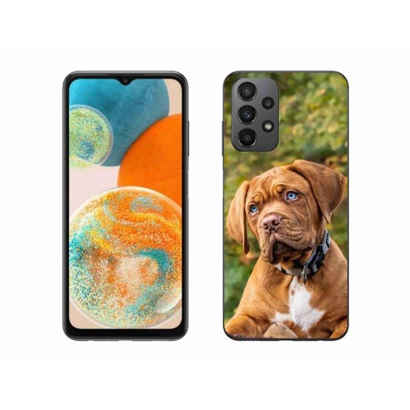 Gél borítás mmCase Samsung Galaxy A23 4G/5G - kölyökkutyakékhez