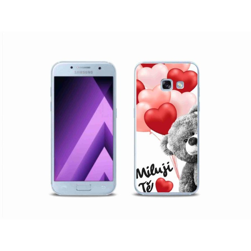 Gél borítás mmCase Samsung Galaxy A3 (2017) - I love you (Szeretlek)