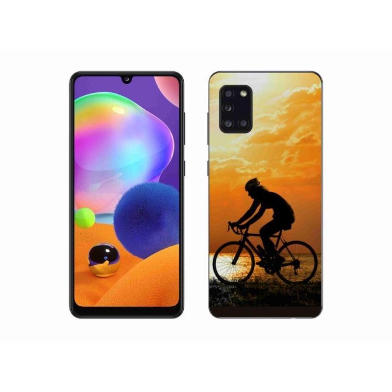 Gél borító mmCase Samsung Galaxy A31 - kerékpározás