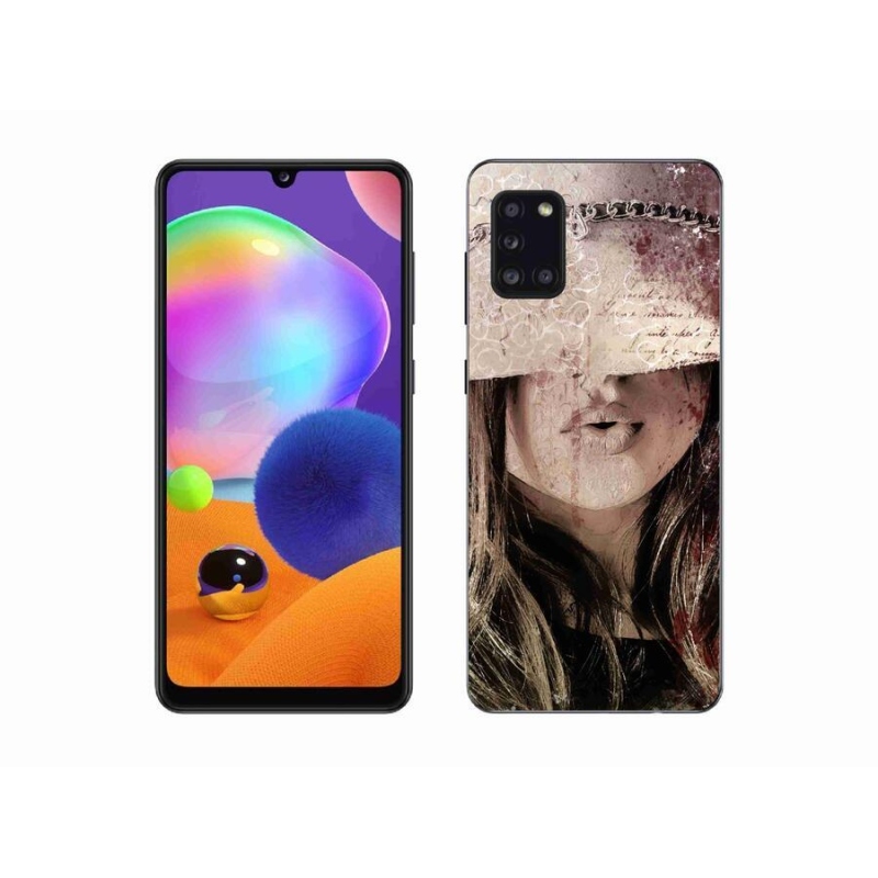 Gél borítás mmCase Samsung Galaxy A31 - lányhoz