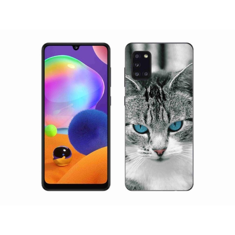 Zselés borítás mmCase Samsung Galaxy A31 - macskaszem 1