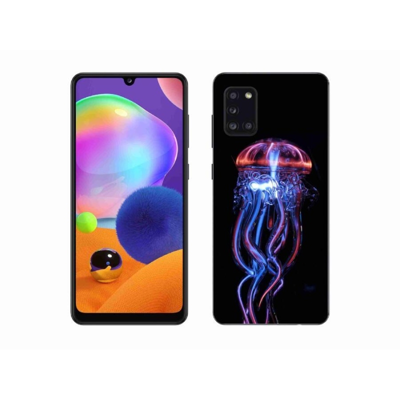 Zselés borítás mmCase Samsung Galaxy A31 készülékhez - medúza