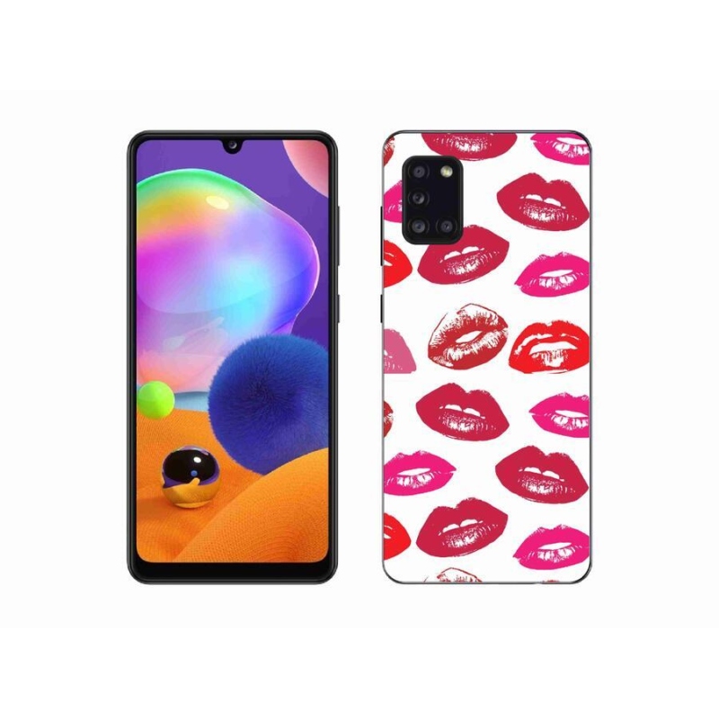 Zselés borítás mmCase Samsung Galaxy A31 - ajkakhoz