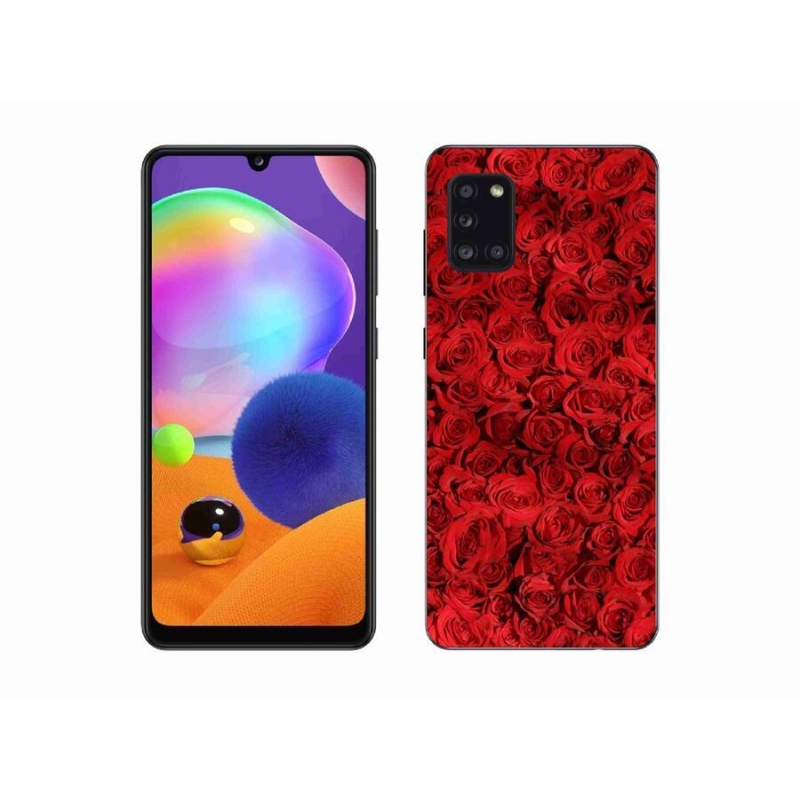 Zselés borítás mmCase Samsung Galaxy A31 készülékhez - rózsaszínű