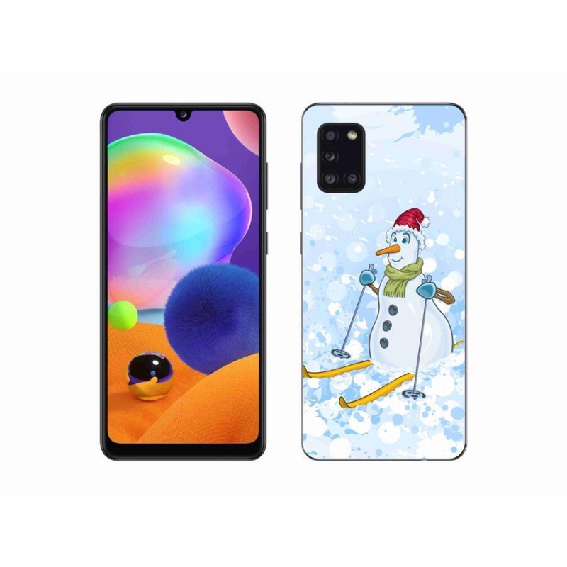 Gél borítás mmCase Samsung Galaxy A31 készülékhez - hóember