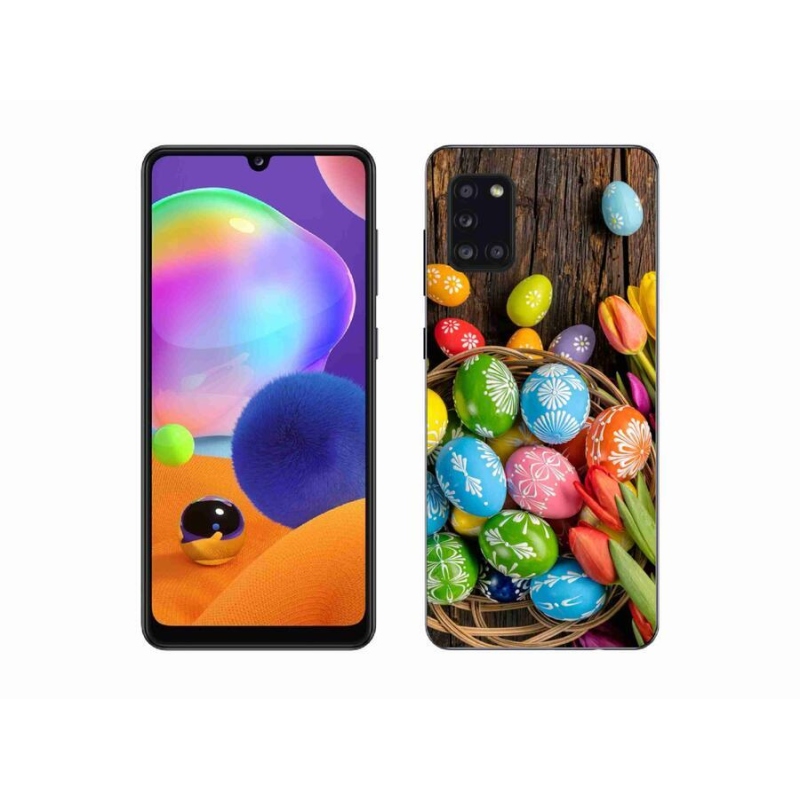 Gél borítás mmCase Samsung Galaxy A31 készülékhez - Húsvéti tojás