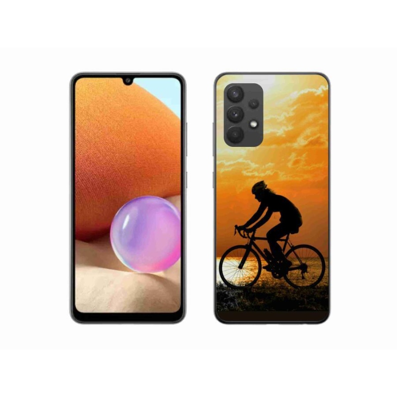 Gél borító mmCase Samsung Galaxy A32 4G - kerékpározás