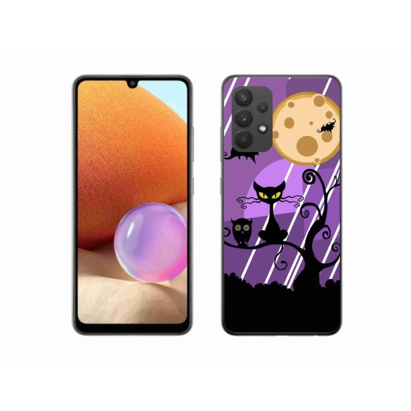 Gél borítás mmCase Samsung Galaxy A32 4G - halloween