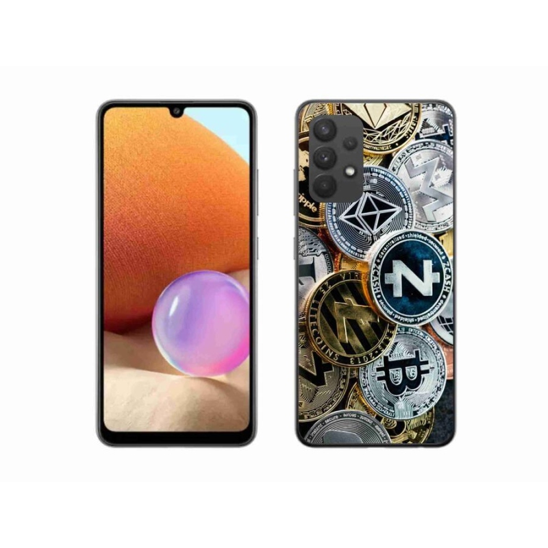 Gél borítás mmCase Samsung Galaxy A32 4G - kriptovalutákhoz