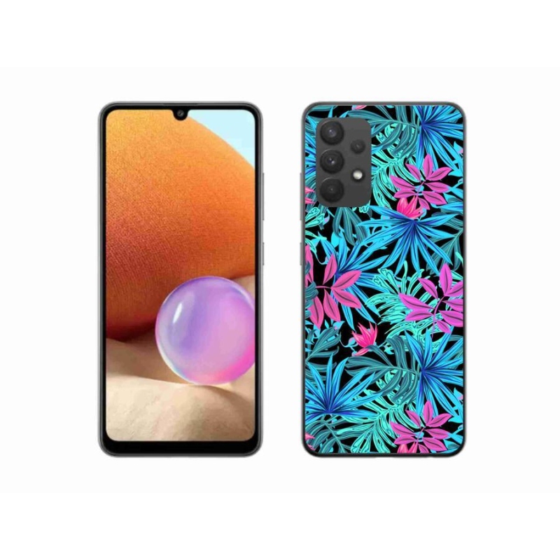 Gél borító mmCase Samsung Galaxy A32 4G - virágok 3