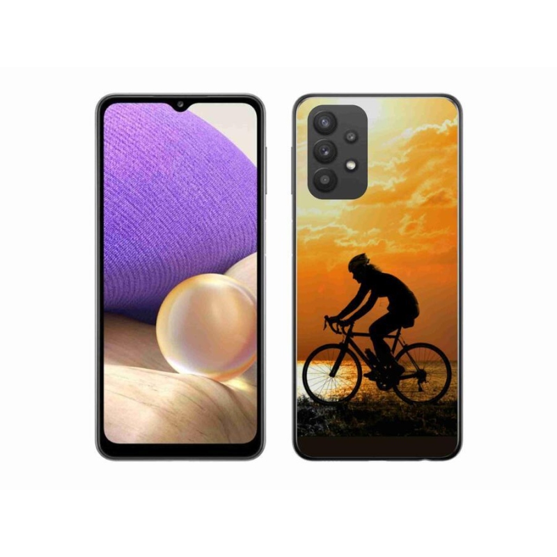 Gél borító mmCase Samsung Galaxy A32 5G - kerékpározás