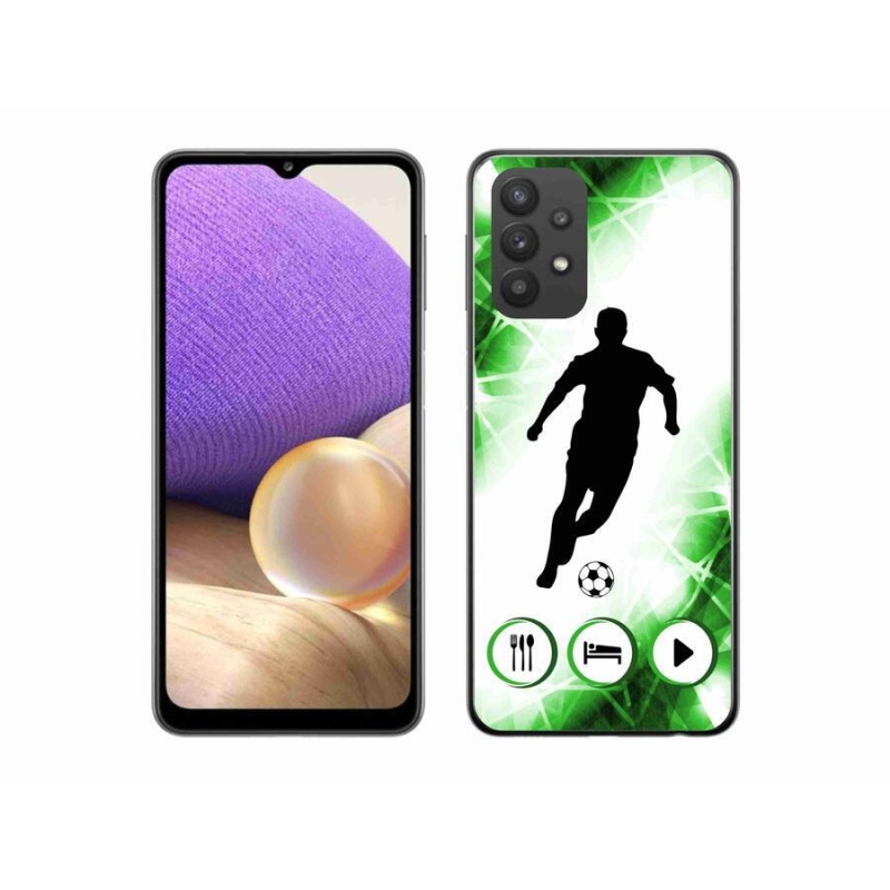 Zselés borítás mmCase Samsung Galaxy A32 5G - focista számára