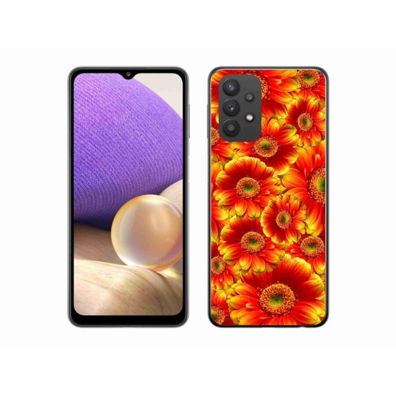 Zselés borítás mmCase Samsung Galaxy A32 5G - gerbera 1