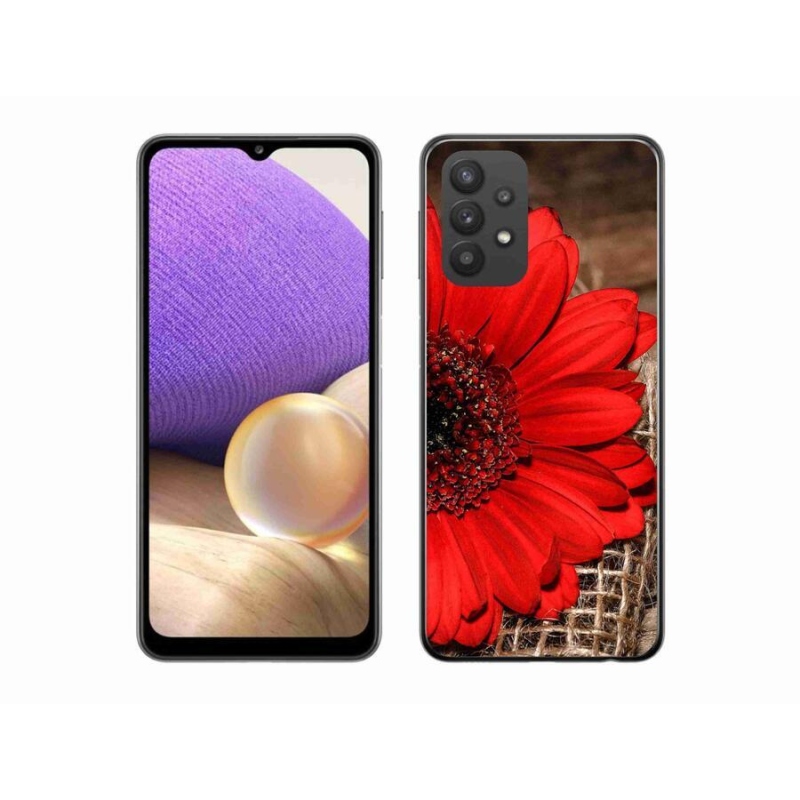 Gél borítás mmCase Samsung Galaxy A32 5G - gerbera