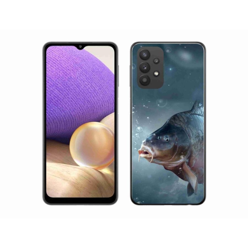 Gél borítás mmCase Samsung Galaxy A32 5G - ponty és buborékok