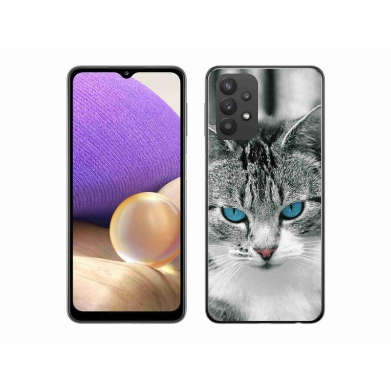 Zselés borítás mmCase Samsung Galaxy A32 5G - macskaszem 1