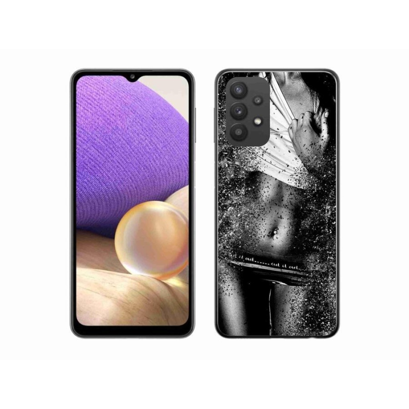Gél borítás mmCase Samsung Galaxy A32 5G - szexi nő 1