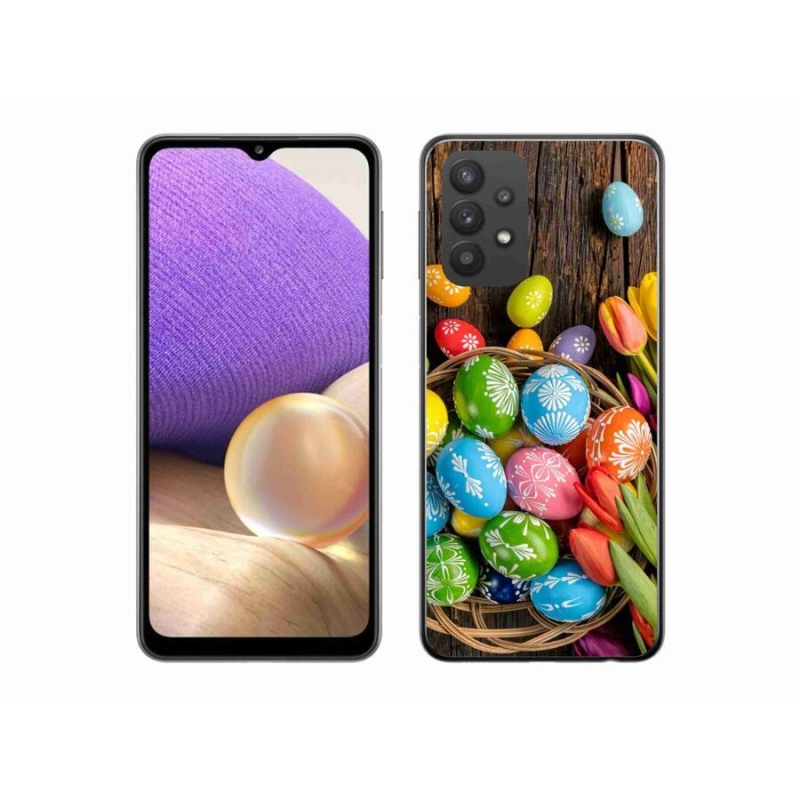 Zselés borítás mmCase Samsung Galaxy A32 5G - Húsvéti tojás