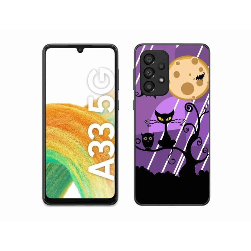 Gél borítás mmCase Samsung Galaxy A33 5G - halloween