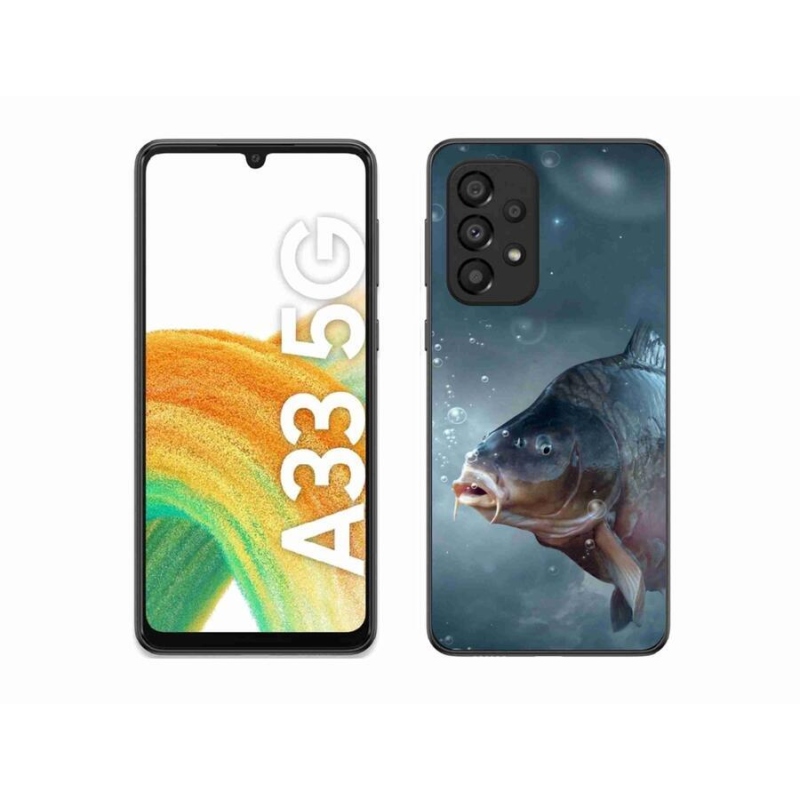 Gél borítás mmCase Samsung Galaxy A33 5G - ponty és buborékok