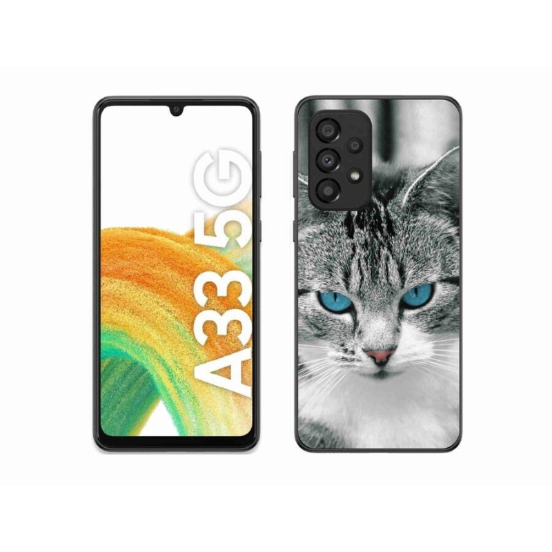 Zselés borítás mmCase Samsung Galaxy A33 5G - macskaszem 1