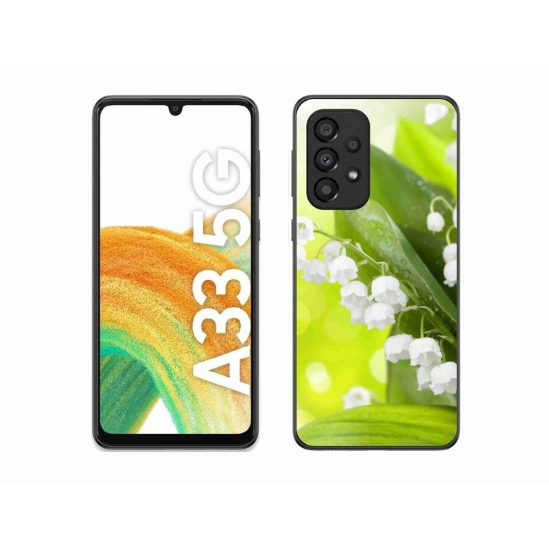Gél borító mmCase Samsung Galaxy A33 5G - lily of the valley - gyöngyvirág