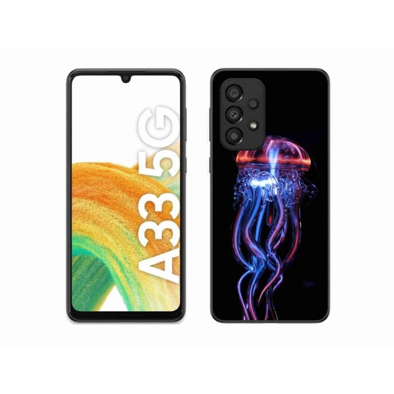 Zselés borítás mmCase Samsung Galaxy A33 5G - medúza
