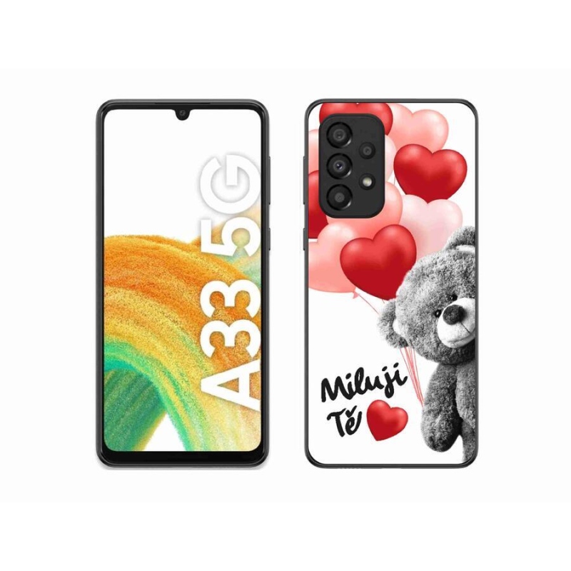 Gél borító mmCase Samsung Galaxy A33 5G - I love you - Gél borító mmCase Samsung Galaxy A33 5G - I love you