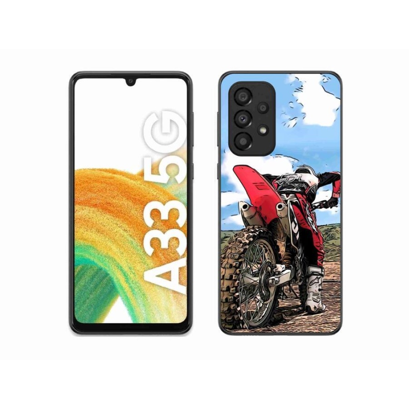 Gél védőhuzat mmCase Samsung Galaxy A33 5G - moto
