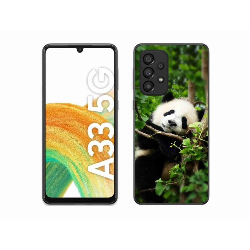 Zselés borítás mmCase Samsung Galaxy A33 5G - panda